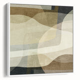 Earthen Harmony Abstracts – Minimalist Earth Tone Wall Art