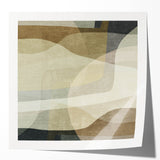 Earthen Harmony Abstracts – Minimalist Earth Tone Wall Art