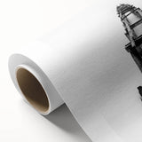 Minimalist Pier in Mist - Black and White Fine Art Photography