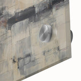 Minimalist Moody Modern Wall Art - Abstract Beige & Gray Print