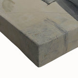 Minimalist Moody Modern Wall Art - Abstract Beige & Gray Print