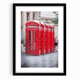 Cityscape Photography Prints – Iconic London Red Telephone Booths