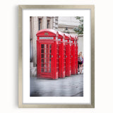 Cityscape Photography Prints – Iconic London Red Telephone Booths