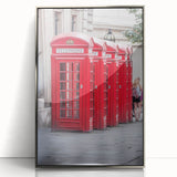 Cityscape Photography Prints – Iconic London Red Telephone Booths