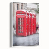 Cityscape Photography Prints – Iconic London Red Telephone Booths