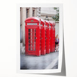 Cityscape Photography Prints – Iconic London Red Telephone Booths