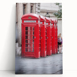 Cityscape Photography Prints – Iconic London Red Telephone Booths