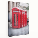 Cityscape Photography Prints – Iconic London Red Telephone Booths