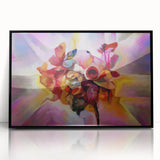 Fluid Art Paintings for Walls in Multicolor Hues - Modern Fluid Art Prints