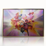 Fluid Art Paintings for Walls in Multicolor Hues - Modern Fluid Art Prints
