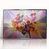 Fluid Art Paintings for Walls in Multicolor Hues - Modern Fluid Art Prints