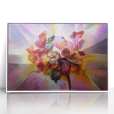 Fluid Art Paintings for Walls in Multicolor Hues - Modern Fluid Art Prints