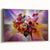 Fluid Art Paintings for Walls in Multicolor Hues - Modern Fluid Art Prints