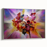 Fluid Art Paintings for Walls in Multicolor Hues - Modern Fluid Art Prints