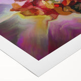 Fluid Art Paintings for Walls in Multicolor Hues - Modern Fluid Art Prints
