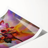 Fluid Art Paintings for Walls in Multicolor Hues - Modern Fluid Art Prints