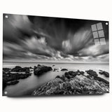 Dramatic Seascape - Black and White Fine Art Photography Print