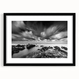 Dramatic Seascape - Black and White Fine Art Photography Print