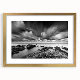 Dramatic Seascape - Black and White Fine Art Photography Print