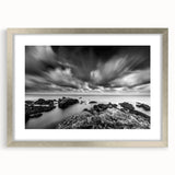 Dramatic Seascape - Black and White Fine Art Photography Print