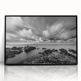 Dramatic Seascape - Black and White Fine Art Photography Print