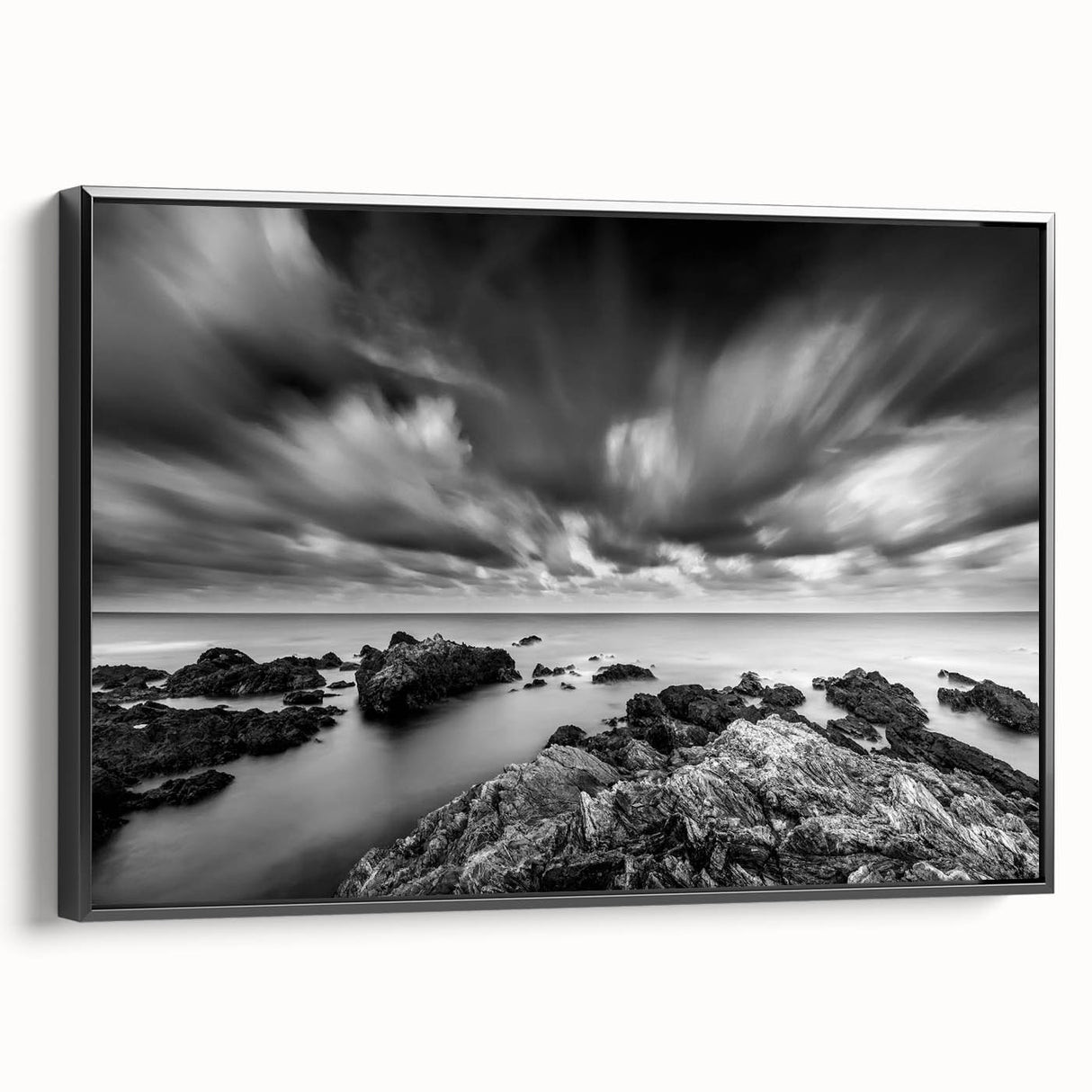 Dramatic Seascape - Black and White Fine Art Photography Print