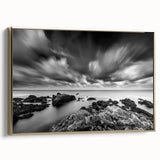 Dramatic Seascape - Black and White Fine Art Photography Print