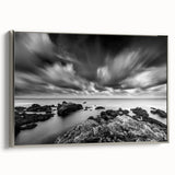 Dramatic Seascape - Black and White Fine Art Photography Print
