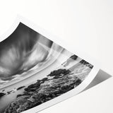 Dramatic Seascape - Black and White Fine Art Photography Print