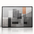 Moody Modern Wall Art – Abstract Geometric Canvas for Stylish Spaces