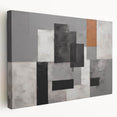 Moody Modern Wall Art – Abstract Geometric Canvas for Stylish Spaces