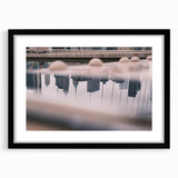 Urban Landscape Photography Decor – Reflective City Skyline Art