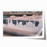 Urban Landscape Photography Decor – Reflective City Skyline Art