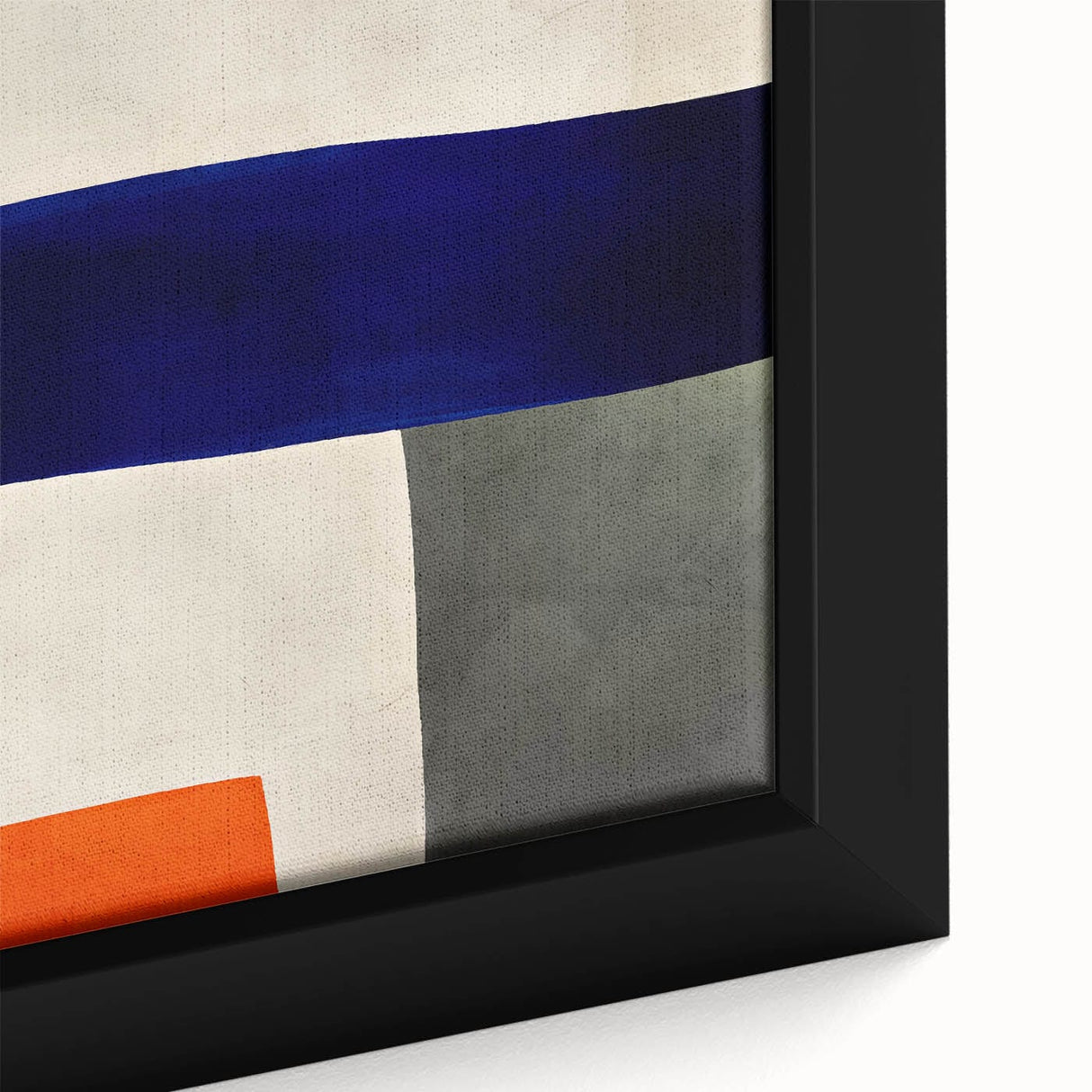 Moody Modern Wall Art – Abstract Geometric Canvas in Bold Colors