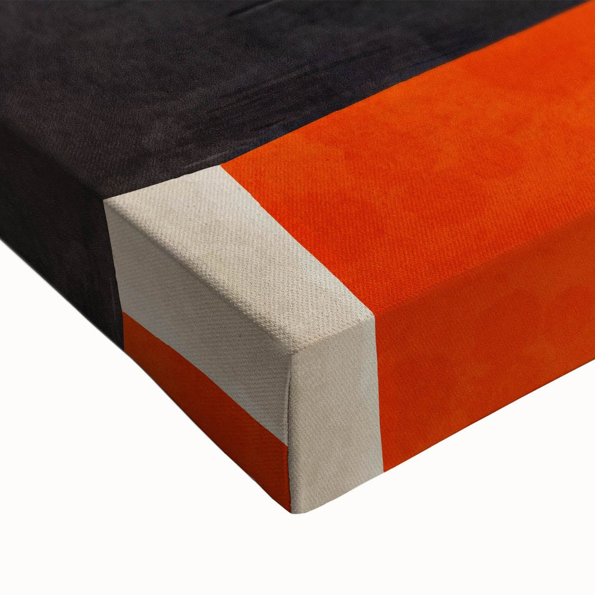 Moody Modern Wall Art – Abstract Geometric Canvas in Bold Colors