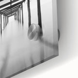 Serene Wooden Pier – Black & White Fine Art Photography Print