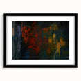Moody Modern Wall Art – Abstract Expressionist Painting in Bold Hues
