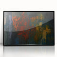 Moody Modern Wall Art – Abstract Expressionist Painting in Bold Hues