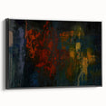 Moody Modern Wall Art – Abstract Expressionist Painting in Bold Hues