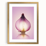 Translucent Red Onion – Fine Art Kitchen Photography Print