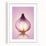 Translucent Red Onion – Fine Art Kitchen Photography Print