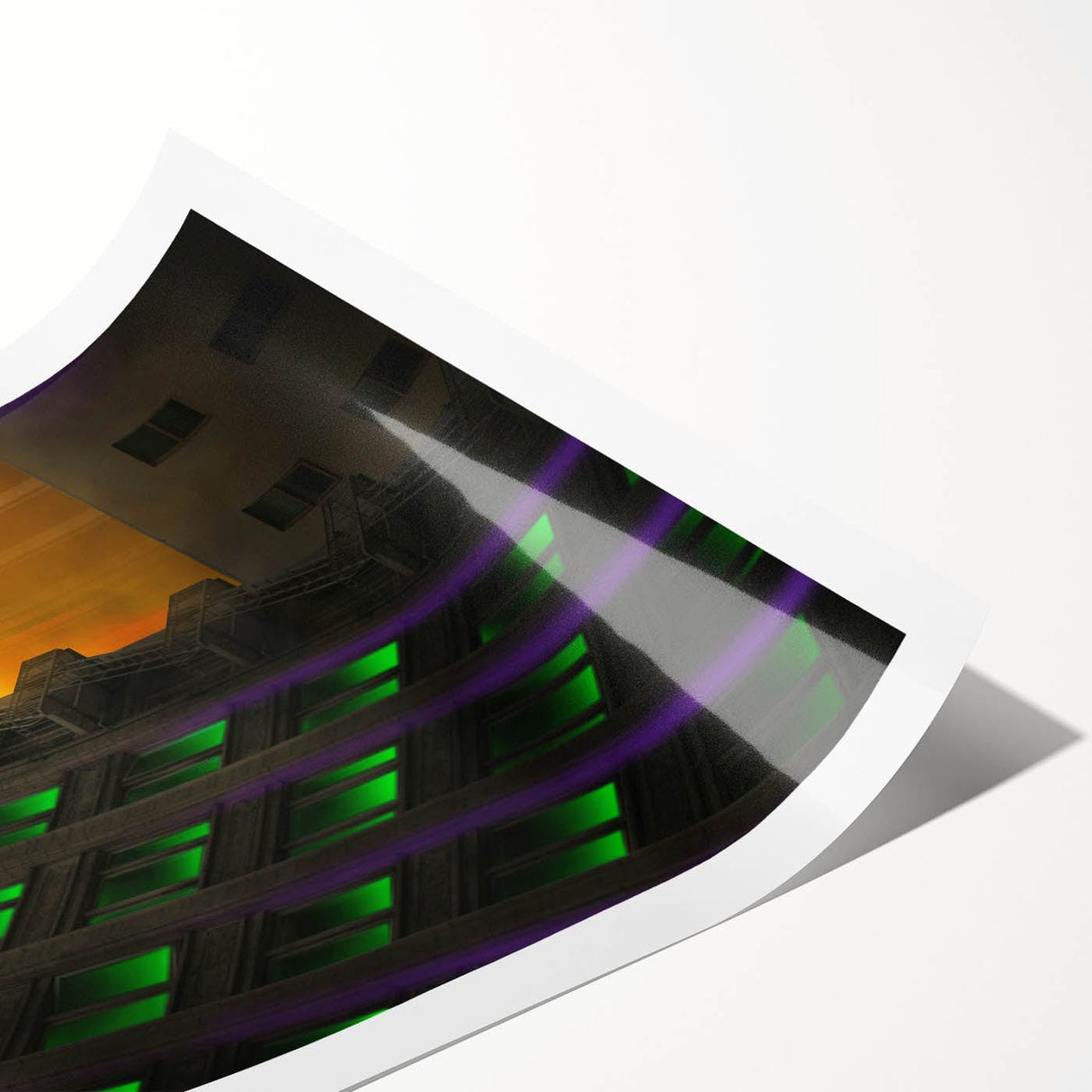 Urban scenery wall art – Modern cityscape photography prints