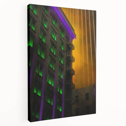 Urban scenery wall art – Modern cityscape photography prints