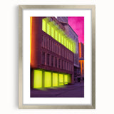 Cityscape photography prints – Vibrant modern urban wall decor