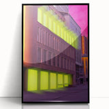 Cityscape photography prints – Vibrant modern urban wall decor