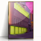 Cityscape photography prints – Vibrant modern urban wall decor