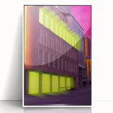Cityscape photography prints – Vibrant modern urban wall decor