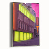 Cityscape photography prints – Vibrant modern urban wall decor