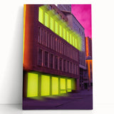 Cityscape photography prints – Vibrant modern urban wall decor