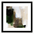 Earthen Harmony Abstracts - Earthy Green & Brown Abstract Wall Art